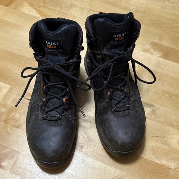 Ariat Men’s Rebar Flex 6” H2O Black Boots main image 5
